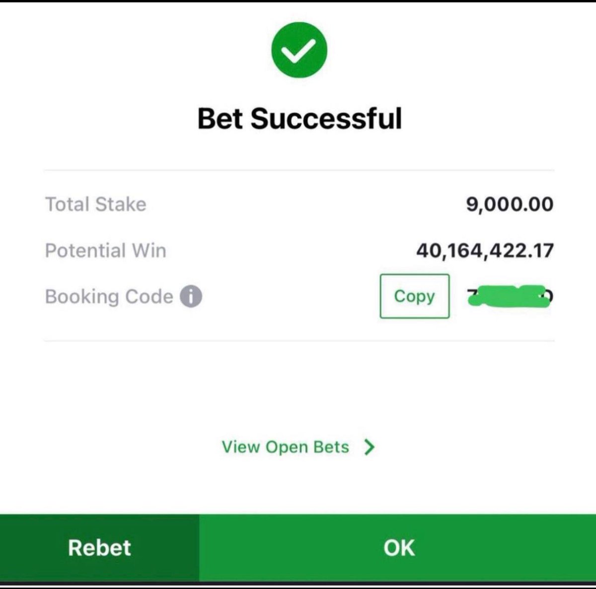 Let's restart our 10 odds rollover here. This time I will make sure we reach 10m.

Join here to be a part of it 🔽🔽

t.me/+dsPJ8Zfywck3O…
t.me/+dsPJ8Zfywck3O…

            Or ⬇️

t.me/+M5bWU6IMCutmM…