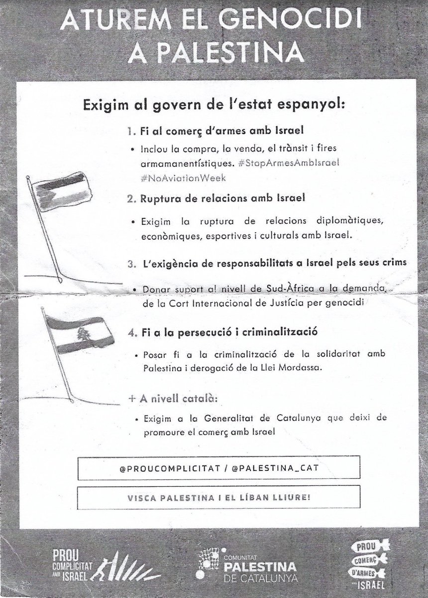 riberadelsio's tweet photo. 🚨 Saps que els diners del teu compte corrent poden estar finançant el #genocidi d’#Israel a #Gaza?

Aturem el genocidi, #CanviaDeBanc. Digues NO al Santander, BBVA, CaixaBank https://t.co/J29Znx4uIm