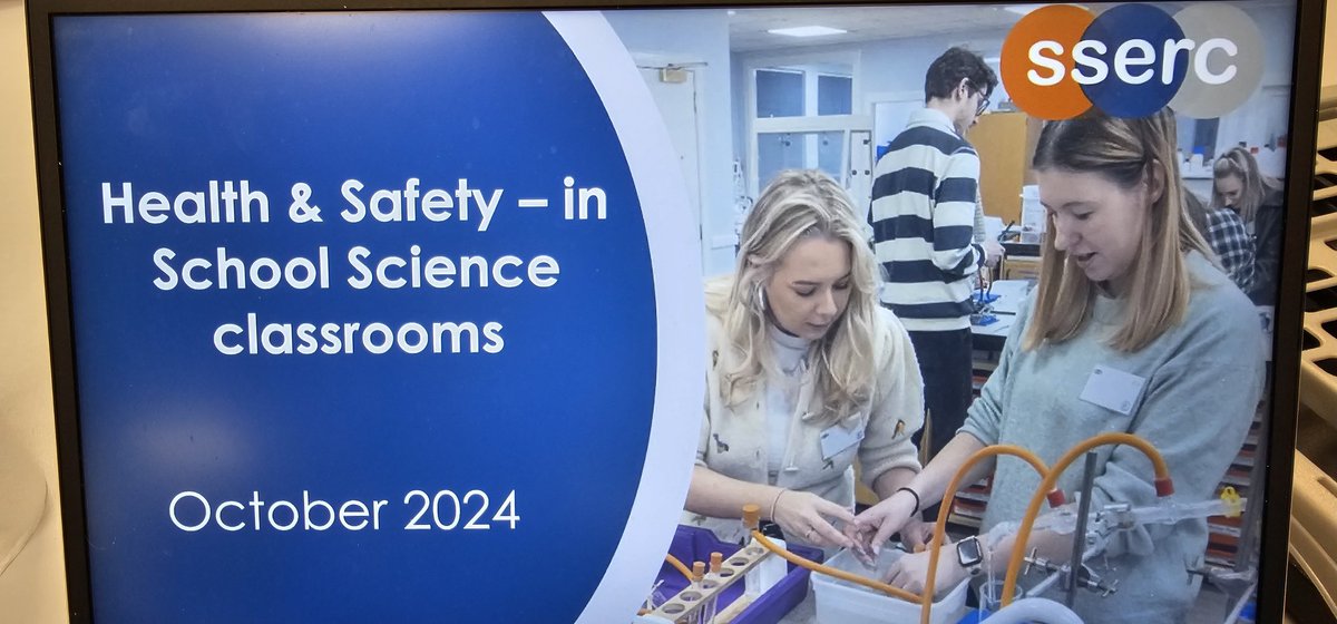 Edinburgh Napier Teacher Education (@enuteachered) on Twitter photo Great to have <a href="/SSERCBiology/">SSERC Biology</a> with us this morning talking to our #EdNapierPGDE science students about Health & Safety. Great to have <a href="/SSERCBiology/">SSERC Biology</a> with us this morning talking to our #EdNapierPGDE science students about Health & Safety.