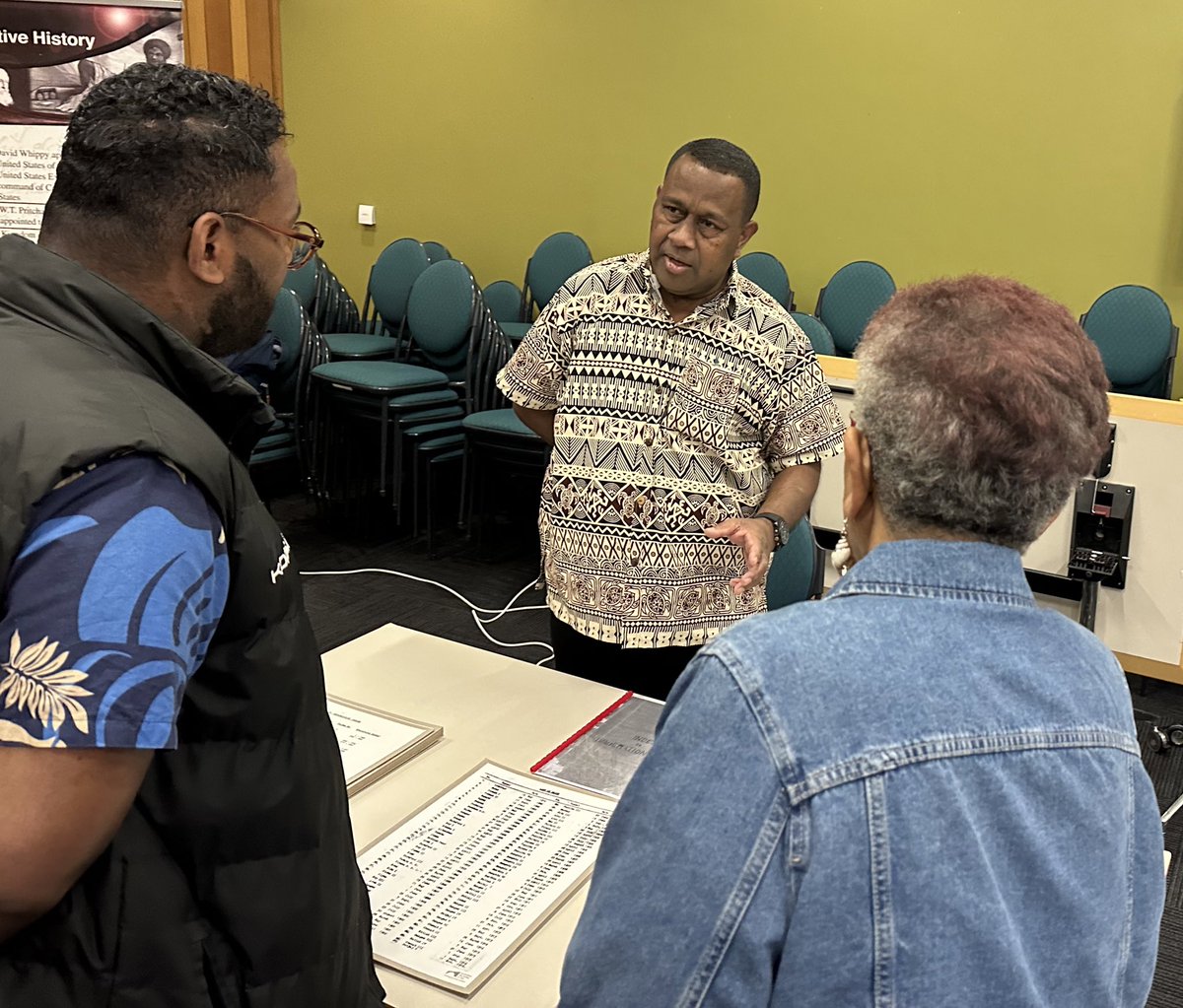 ArielaZibiah's tweet image. S/O to @FijiAirways for flying the National Archives of Fiji crew (Lo&amp;amp;Alosio) &amp;amp; filmmakers @dave_lavaki &amp;amp; @TumeliTuqota to #Otautahi Christchurch to join us for the #TeWaipounamu #FijiDay2024 celebrations. Huge 🙏🏽 to the support of our #fijidiaspora here. #tosovititoso 2/2