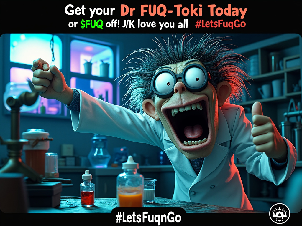Dr_FUQtoki's tweet photo. ๐น Sip on success with $FUQ. @Dr_FUQtoki serves up a cocktail of crypto gains!
๐ข #DYOR Website: https://t.co/p7dsDMb1J8
๐ข ''BuyOn'' Moonshot: https://t.co/hxY6lm2q46
CA: JA6eifSpSX6E7CNZmSoEWw6pvNzQrFz8yj4dPZtZ9mRw
#CryptoCocktail #SipSuccess https://t.co/Pci0InlGoZ