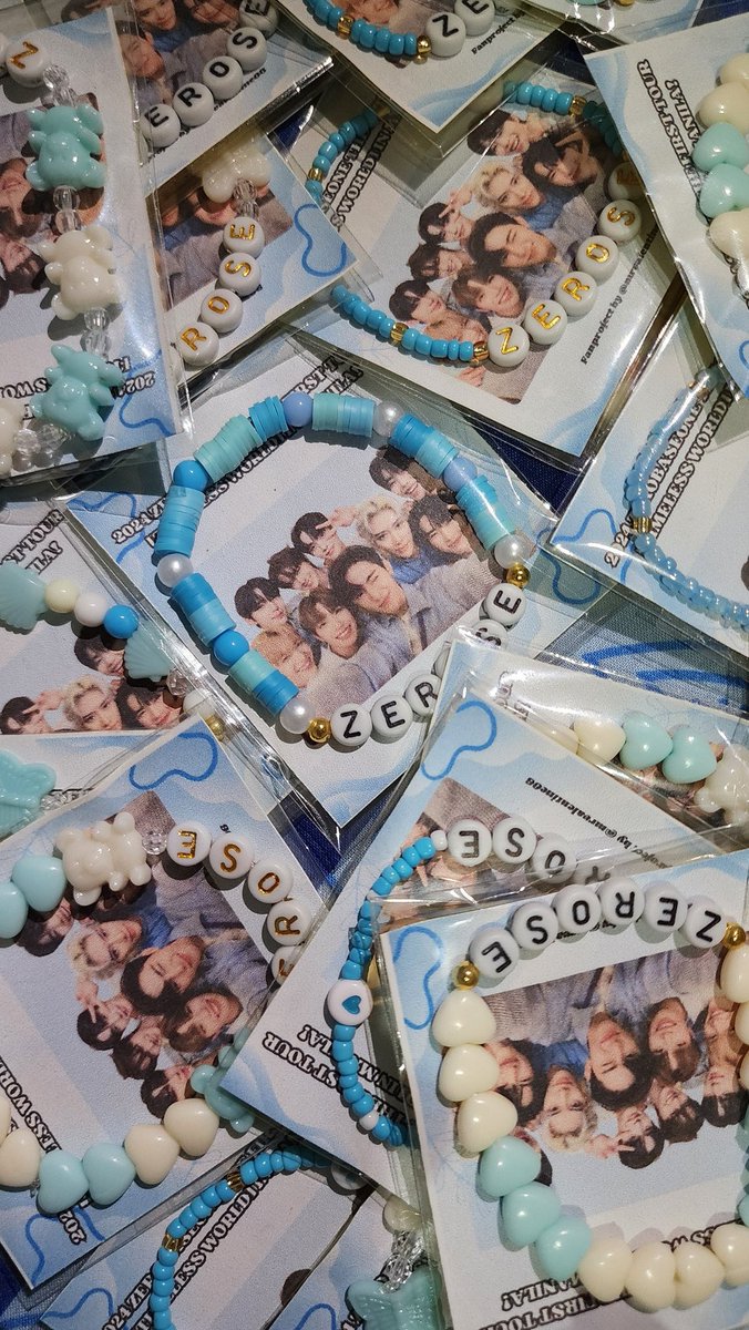 Freebies for Zeroses! 🫶

Hi! I'll be giving out this handmade bracelets tomorrow. 

🩵 1:1
🩵 Limited quantity
🩵 Mall of Asia Arena

#ForZerose #ZB1INMANILA
#TIMELESSWORLDINMANILA
#2024_ZEROBASEONE_THEFIRSTTOUR_TIMELESSWORLD_IN_MANILA