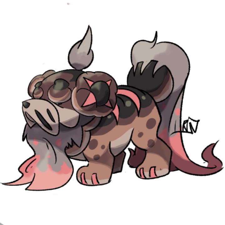 d3ad8un's tweet photo. Rovercooked [Fairy/Fire]

It evolves from Dachsbun when it levels up while being Burned

[#Fakemon #Pokemon #PokemonLegendsZA} https://t.co/xa1iR5usGV