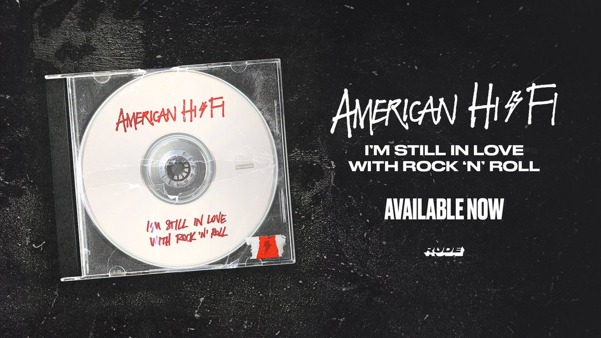 American Hi-Fi (@americanhifi) on Twitter photo It’s been nearly 10 years since our last piece of original music so here we go, “I’m Still In Love With Rock ‘n’ Roll” it’s yours now 💿⚡️ produced by our homie <a href="/butchwalker8/">butch walker</a> 🤘🏽
Listen, share it, tell us what you think!
⚡️: music.ruderecords.com/imstillinlovew… It’s been nearly 10 years since our last piece of original music so here we go, “I’m Still In Love With Rock ‘n’ Roll” it’s yours now 💿⚡️ produced by our homie <a href="/butchwalker8/">butch walker</a> 🤘🏽
Listen, share it, tell us what you think!
⚡️: music.ruderecords.com/imstillinlovew…