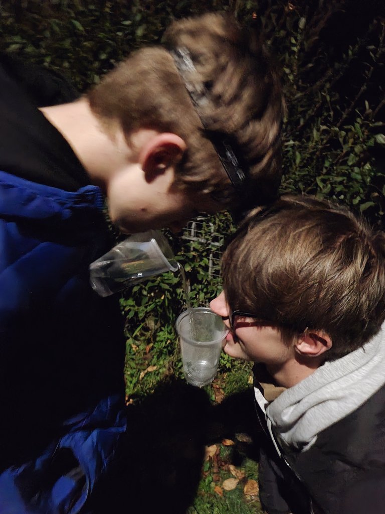 Last night, we were under the glow of the Northern Lights! #nofilter

We braced the cold and dark for an Incident Hike, with fun teamwork challenges set up along the route 🌌🌠