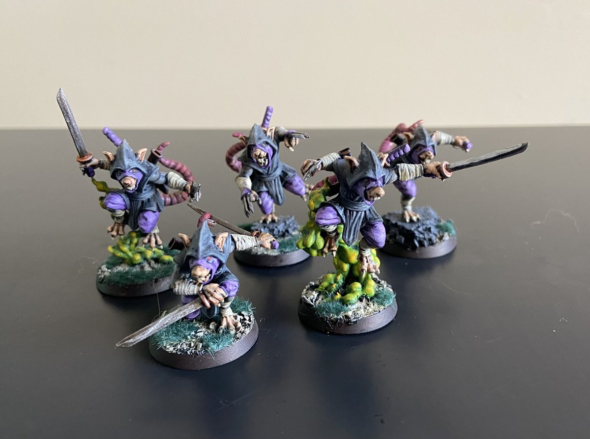 First five gutter runners done. Happy with how these came out and thanks for <a href="/Asperon75/">Asperon1</a> for printing them for me 💚