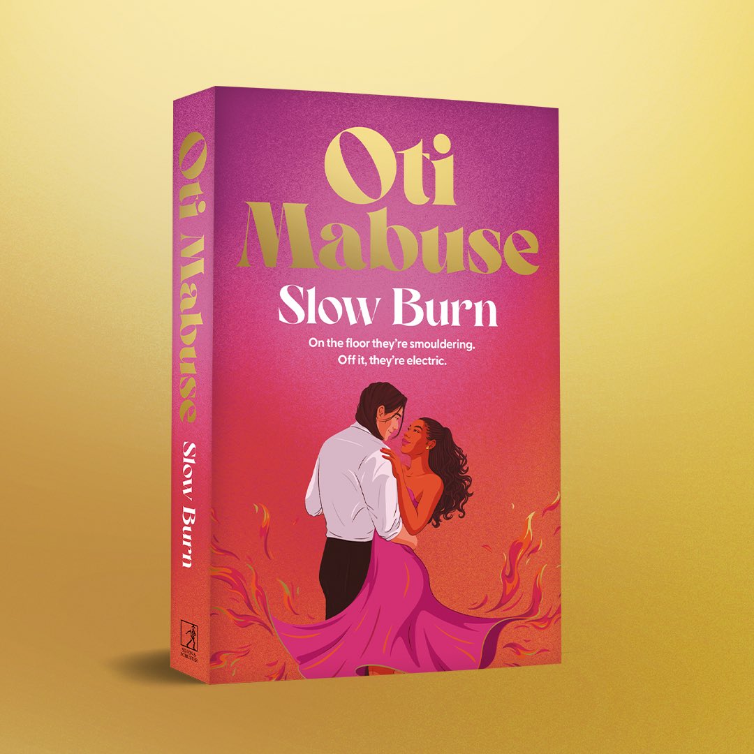 #CoverReveal Alert! 
I’m so happy to take part in a cover reveal of a new spicy romance. #Slowburn by Oti Mabuse is out in September 2025. I think we can agree the cover is so beautiful, loving the colours. 

simonandschuster.co.uk/books/Slow-Bur…