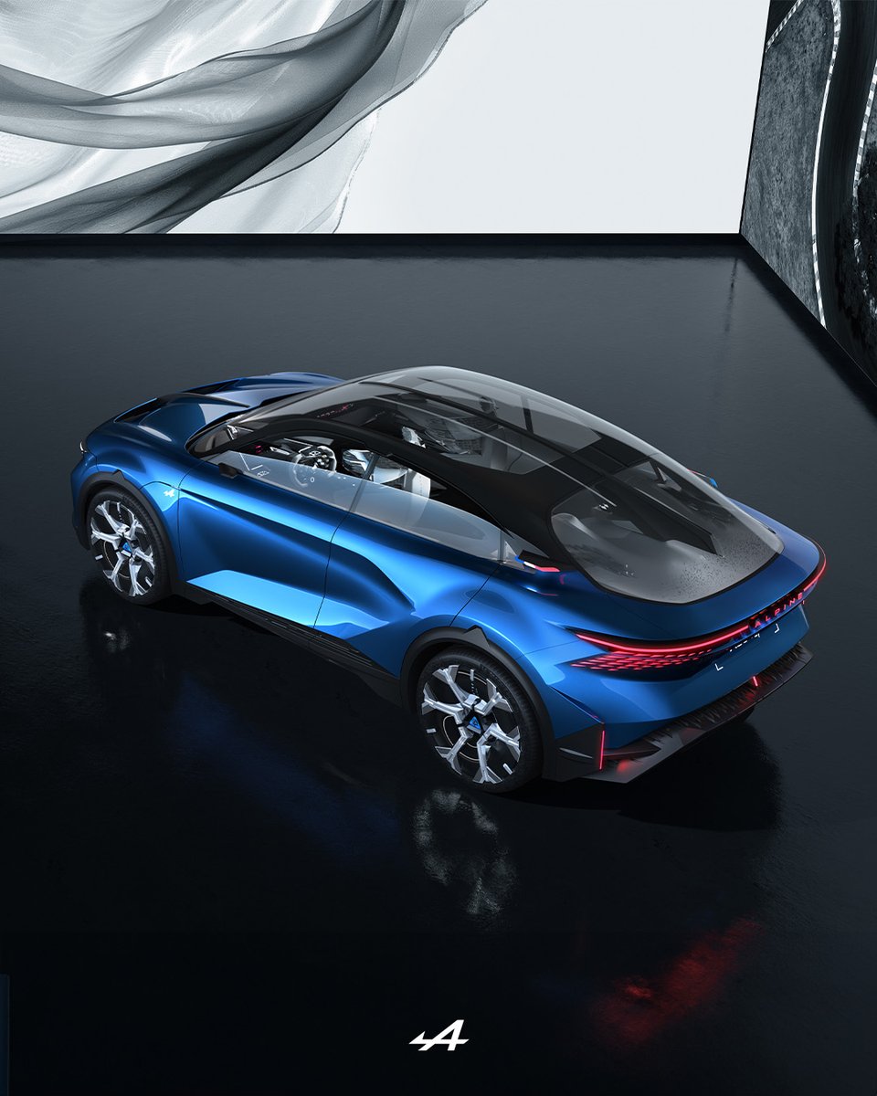 alpinecars's tweet image. A390_β PREVIEWS THE NEW ALPINE SPORT FASTBACK #ALPINE #A390_β #FASTBACK