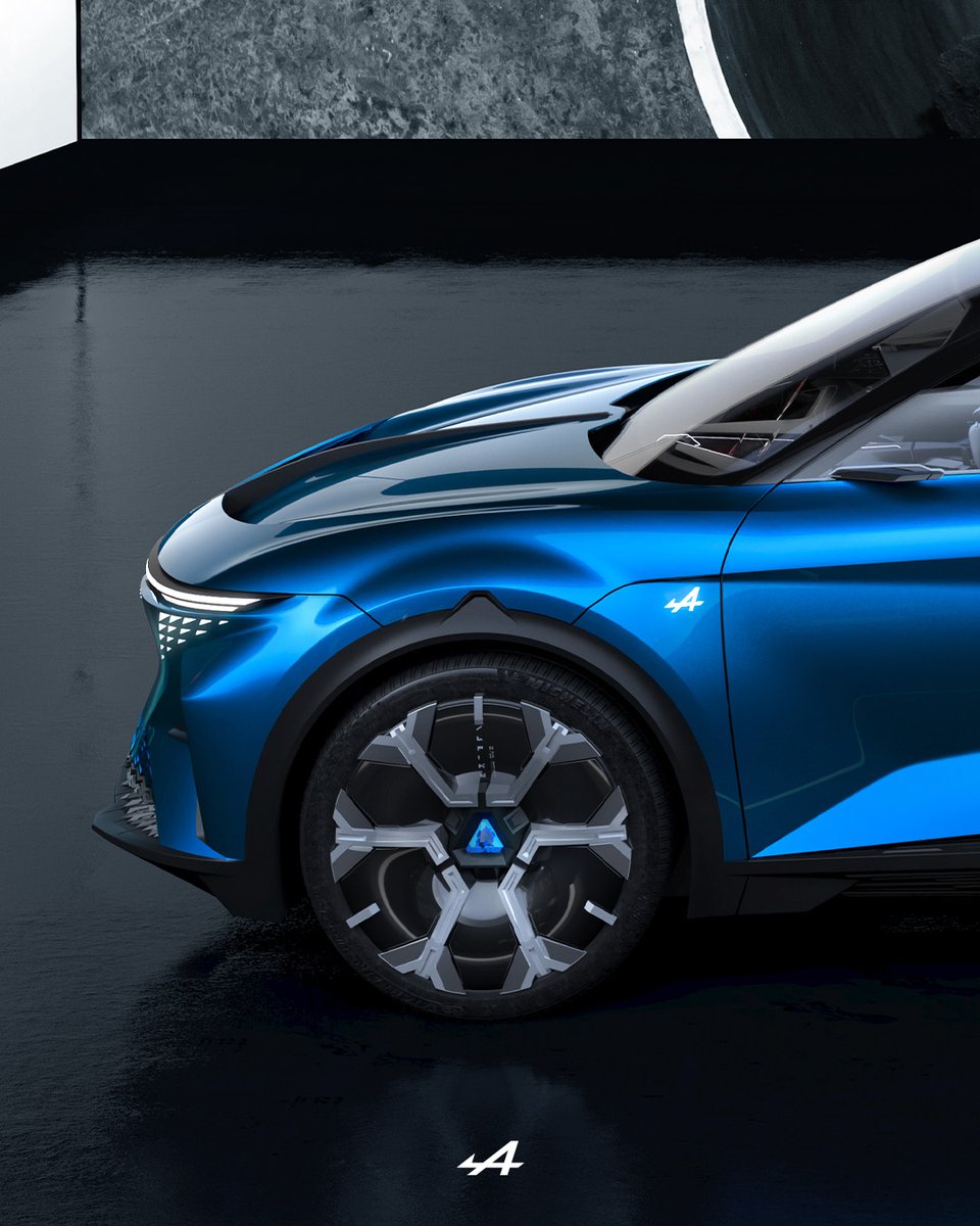 alpinecars's tweet image. A390_β PREVIEWS THE NEW ALPINE SPORT FASTBACK #ALPINE #A390_β #FASTBACK