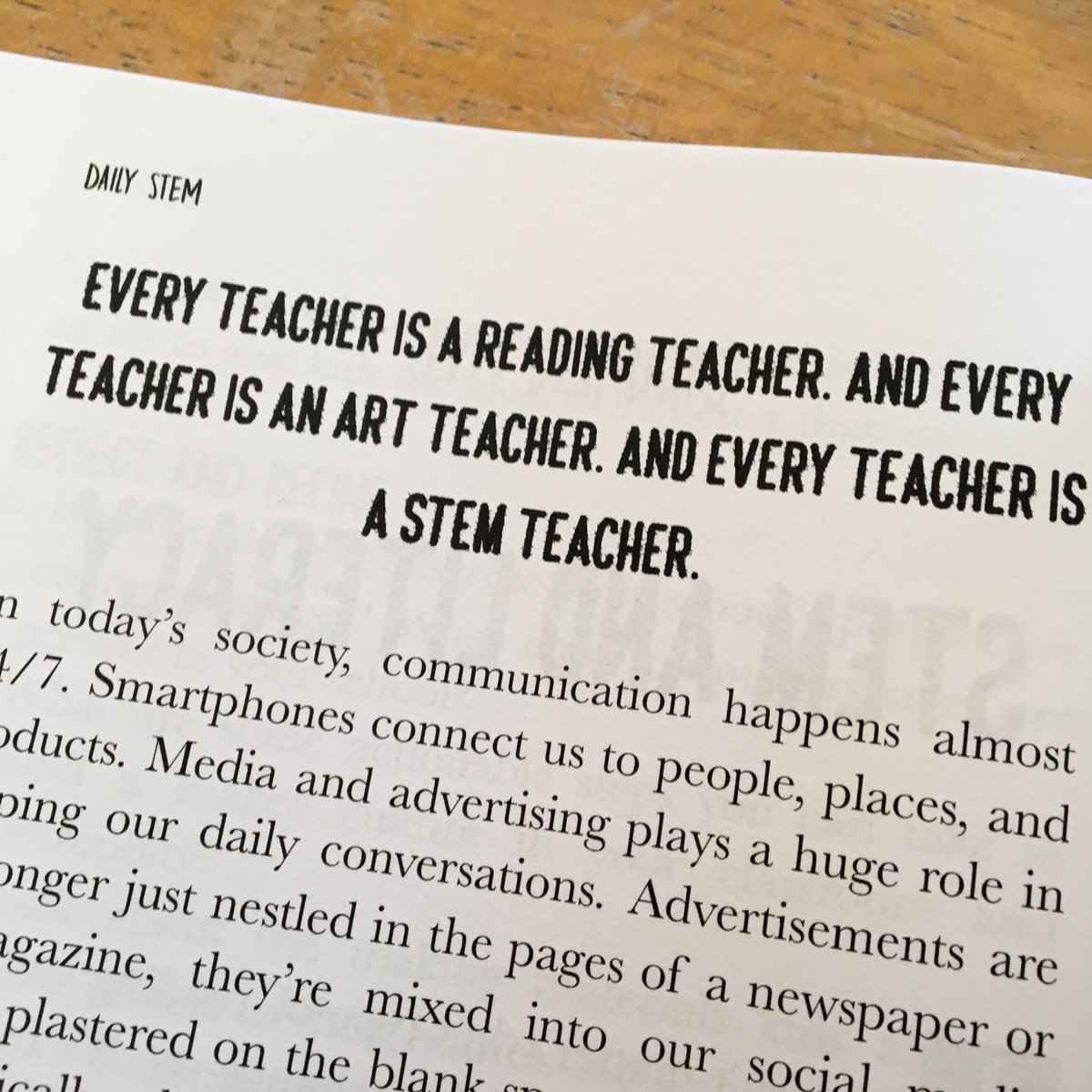 Find a way to add some STEM to your classroom today…and some art…and some literacy…