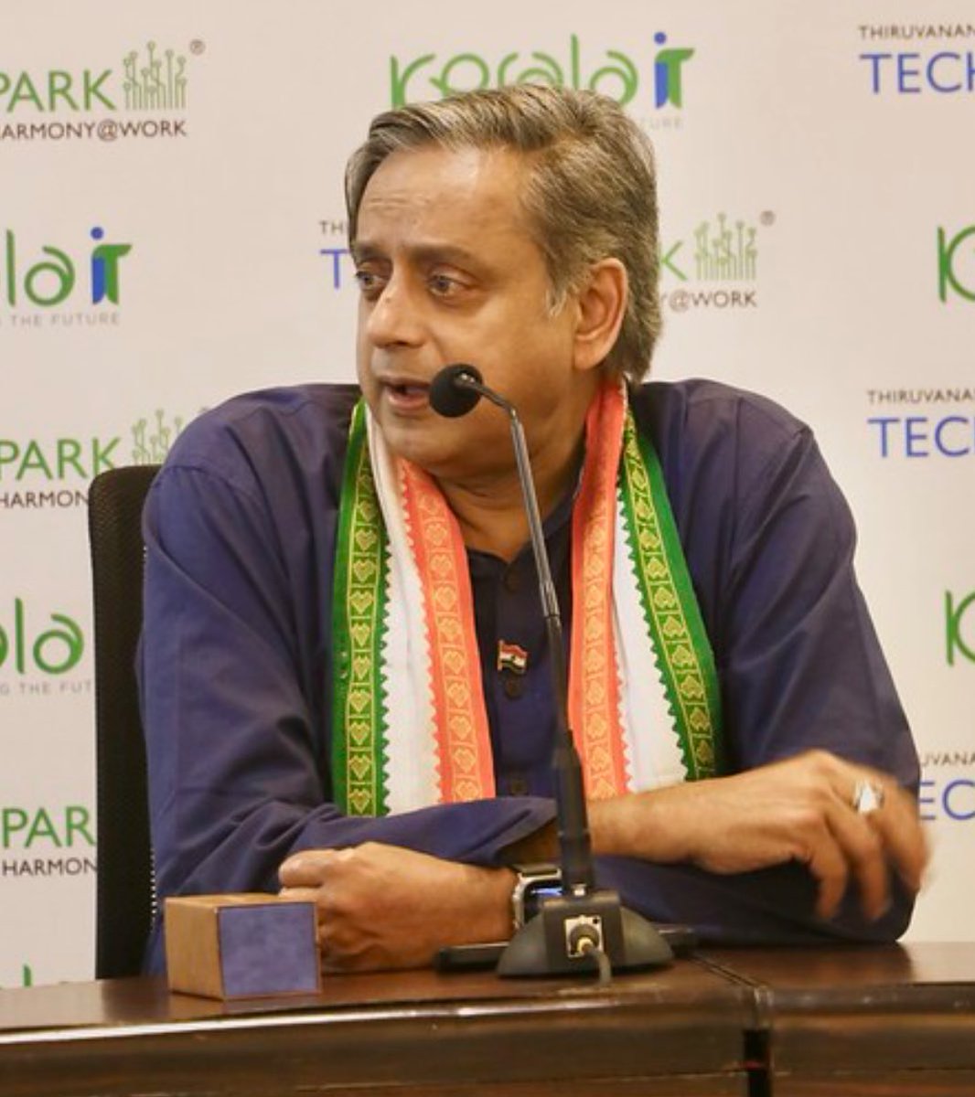 ShashiTharoor's tweet photo. Addressed an interactive Workshop and Seminar on “Workplace Wellbeing: We Care” at
 @mytechnopark under the auspices of @_GTech, Women Inclusive in Technology (WIIT), & @technoparktoday. I spoke of the lessons learnt from the tragic death of Anna Sebastian Perayil, and the need for effective training and sensitisation of managers as well as staff.

@WFMH_Official @DinkarKrishnan @GeethaDinkar 

#WorldMentalHealthDay #WMHD2024 #WorkplaceWellbeing #NormalizeSeekingHelp