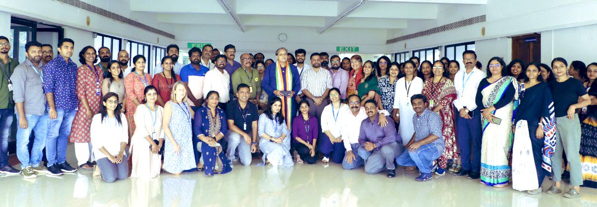 ShashiTharoor's tweet photo. Addressed an interactive Workshop and Seminar on “Workplace Wellbeing: We Care” at
 @mytechnopark under the auspices of @_GTech, Women Inclusive in Technology (WIIT), & @technoparktoday. I spoke of the lessons learnt from the tragic death of Anna Sebastian Perayil, and the need for effective training and sensitisation of managers as well as staff.

@WFMH_Official @DinkarKrishnan @GeethaDinkar 

#WorldMentalHealthDay #WMHD2024 #WorkplaceWellbeing #NormalizeSeekingHelp