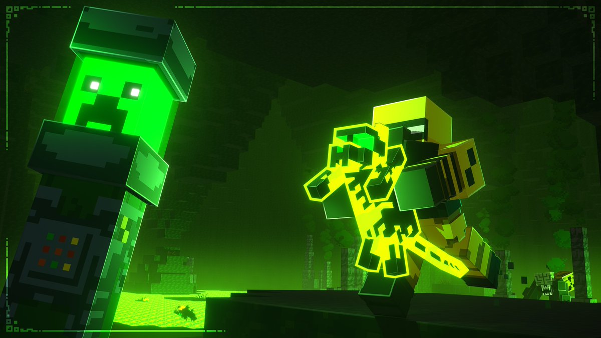 Gousisme's tweet image. Getting rid of the Nucleeper

#Minecraft #art #render