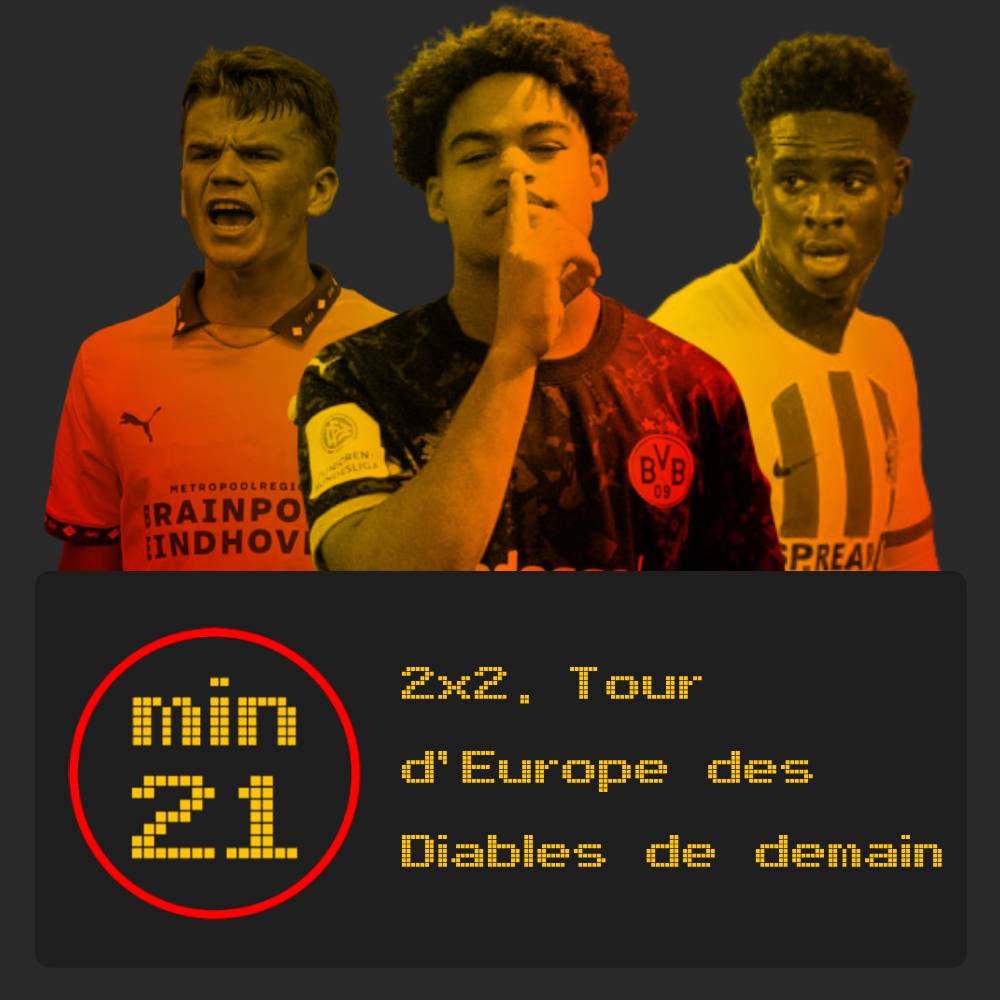 min21foot's tweet photo. L'épisode 2x2. "Ngambia, Ogunsuyi, Grelaud : tour d'Europe des Diables de demain"

On vous avait manqué? On est de retour avec notre invité @NilsStrpn pour détecter ensemble les futurs cracks belges des grands championnats d'Europe. https://t.co/sWyfUboQbi