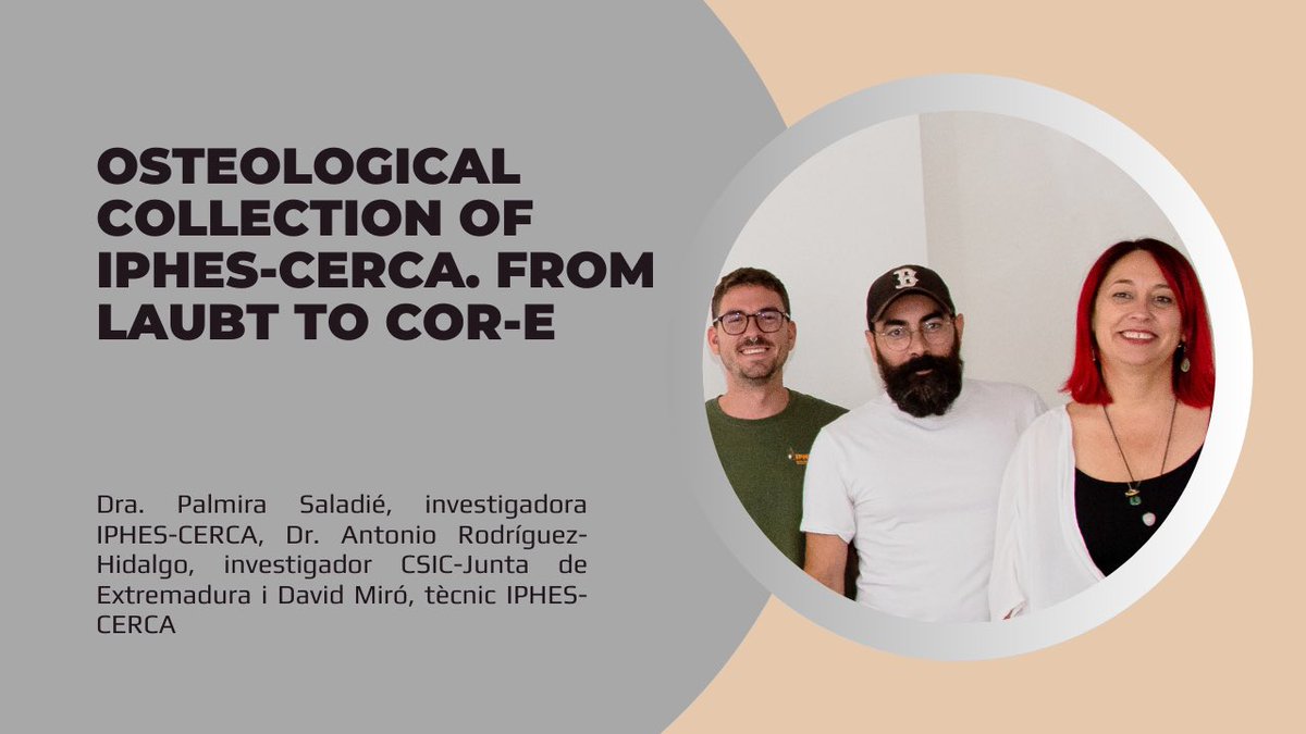 🚨 Se pone en marcha  #EsqueletosenLínea para la creación de una base de datos #osteológica virtual y de acceso abierto para toda la comunidad científica internacional 🦴

🌍 Será un proyecto estratégico de gran impacto gracias a <a href="/FECYT_Ciencia/">FECYT</a> #MdG

🎥 bit.ly/4eDlZXv