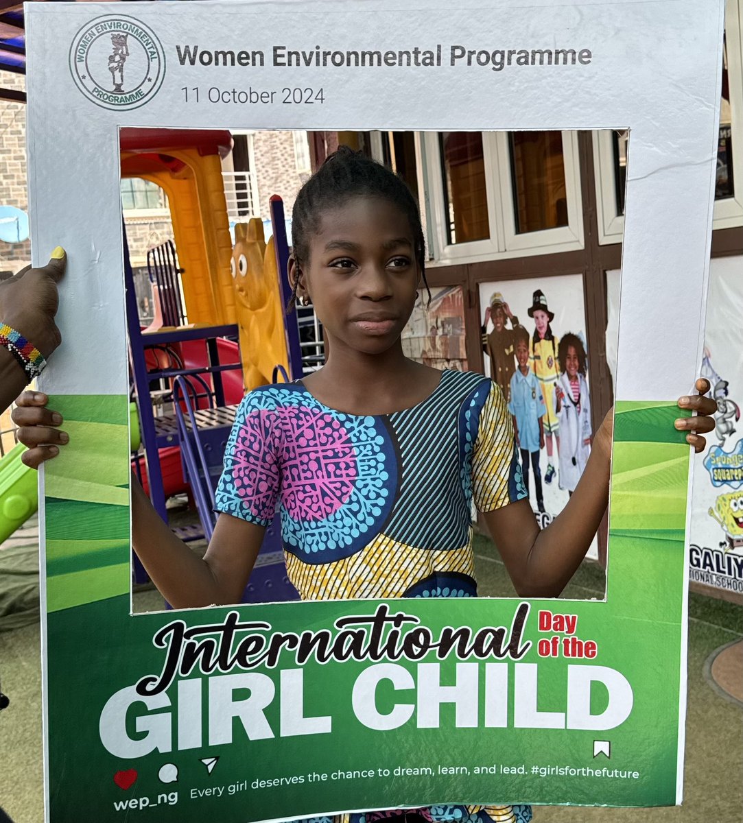 WEP_Nigeria's tweet photo. Empowering every girl to dream, learn, and lead is our collective responsibility. Let’s champion their future today! 🌟👩‍🎓👩‍💼 
#InternationalDayOfTheGirl #GirlsForTheFuture #EmpowerHer https://t.co/JNPVyeuvNs
