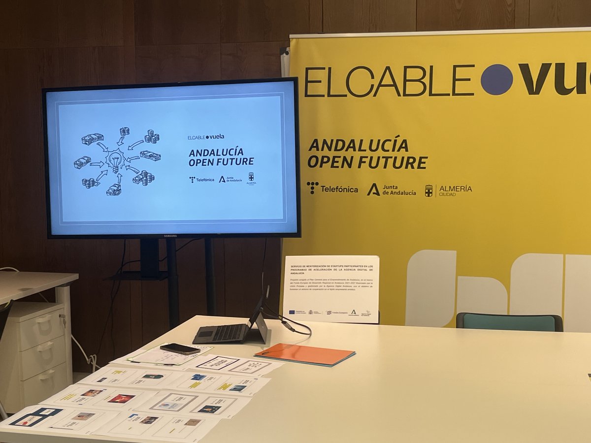 OpenFuture_And's tweet photo. El miércoles llegó a #ElCable un seminario en el que los asistentes pudieron aprender con @JavierPerezCaro todo lo necesario para encontrar inversores para sus proyectos.
Recuerda que aún te puedes apuntar a nuestro próximo evento aquí⬇️
https://t.co/zvcKZf0fEi
@aytoalm https://t.co/50BWmqNWqM