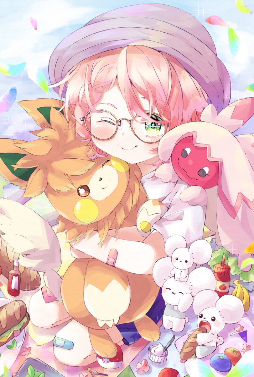 ポケモン「うちの相棒のパーモットたち #ポケモン  #おパモだち 」|うるふぁす Skeb再開のイラスト