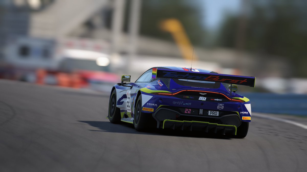 Well, who's that beauty over here? 👀

It's a real pleasure to be working on <a href="/ProjectGQRacing/">Project GQ Racing</a>'s livery on ACC, that will be making an appearance for this weekend's Vtracc race at Watkins Glen!

Rate this livery / 10 😎
#Vtracc #RacingVtuber