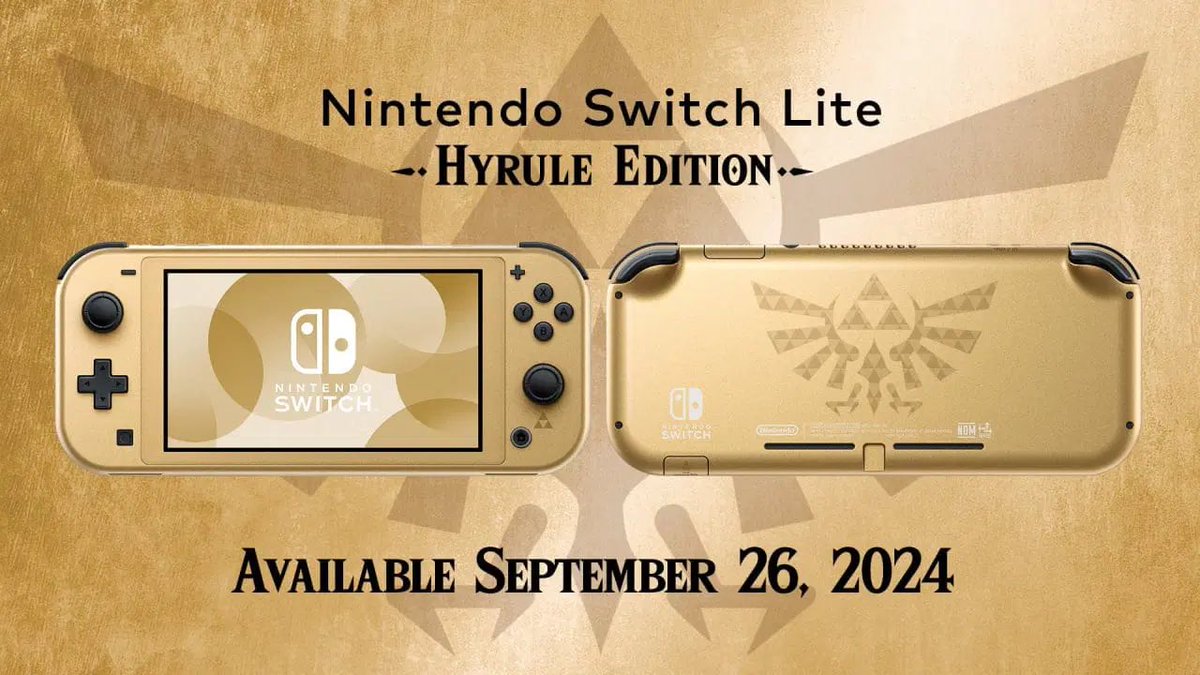 ¡¡SORTEO!!

¡Consigue una Nintendo Switch lite: Hyrule edition!

-Para participar dale RT a este tuit y mencioname con <a href="/mangelrogel/">Mangel</a> junto al hastag #DaleZeldaDale + escribe lo que más te gusta del juego o cuenta tu experiencia con Zelda Echoes Of Wisdom 

El sorteo acaba a las