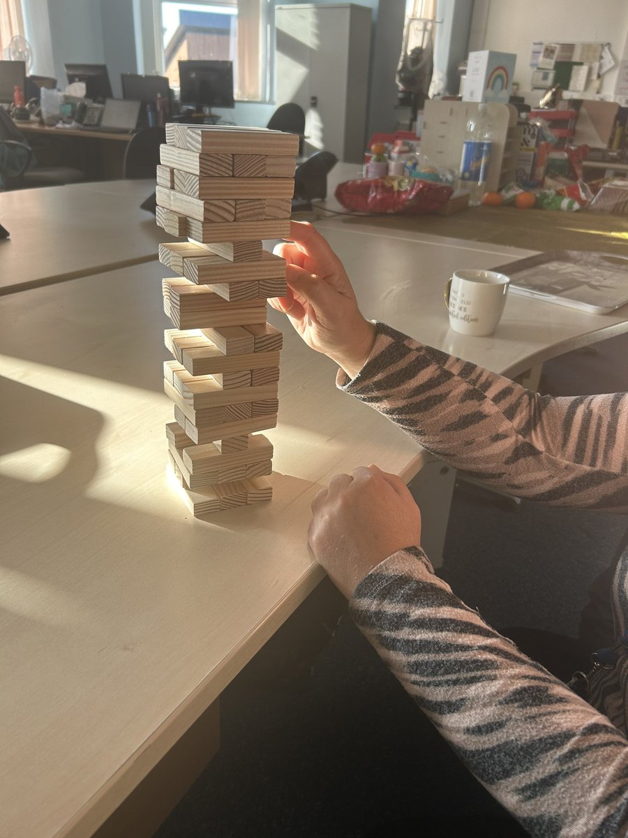 Celebrating #WorldMentalHealthDay2024 yesterday at OACMHT Chester <a href="/cwpnhs/">Cheshire and Wirral Partnership NHS FT</a>. We raised £130 for the Martin Gallier Project. Thank you Sonh, Laila &amp; Dr Rao for the buffet, our psychologist team Becky &amp; Sian for the games &amp; activities, &amp; pharmacist Jennifer for a fun exercise class!