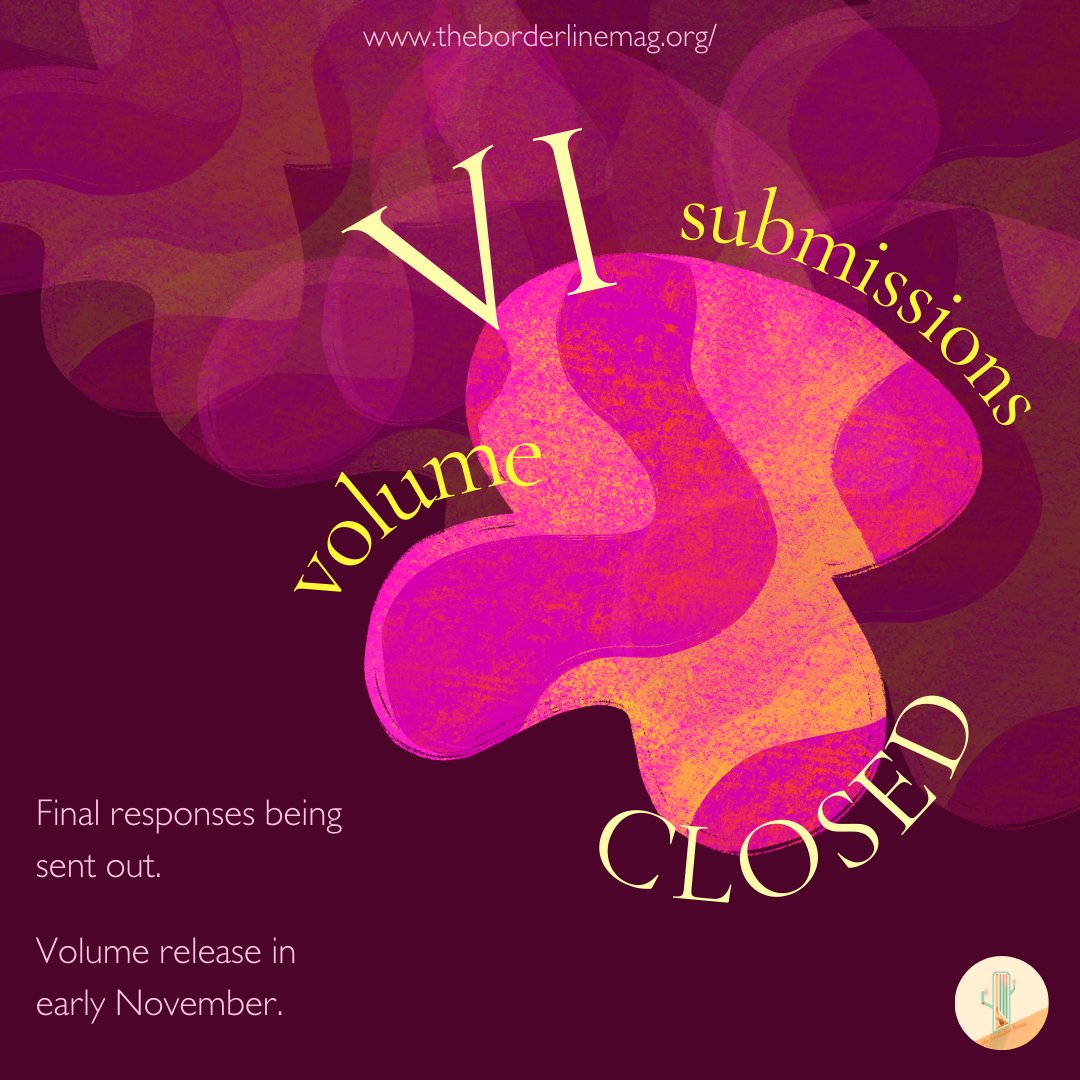 the borderline litmag | relaunching Dec 2025 🏜 tweet media