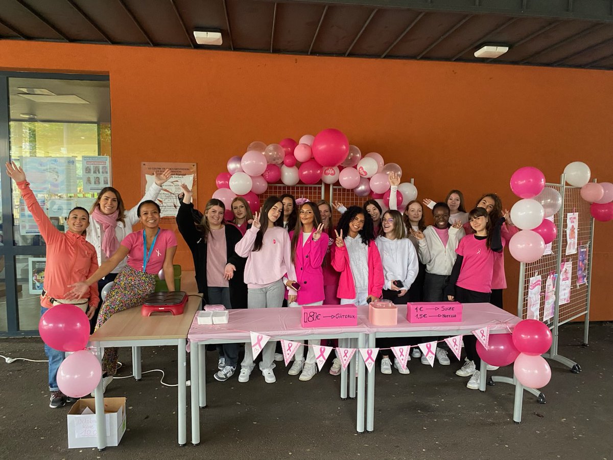 #OctobreRose : retour en images sur la très belle opération menée au <a href="/LBPascalForbach/">Lycée Blaise Pascal - Forbach</a> au profit de l’association « DesSeins pour la vie ». 61 km parcourus et plus de 453 € récoltés. 👏💪💗
<a href="/Dsden57/">DSDEN de la Moselle</a> @GregoryPremon <a href="/acnancymetz/">Académie de Nancy-Metz</a>
