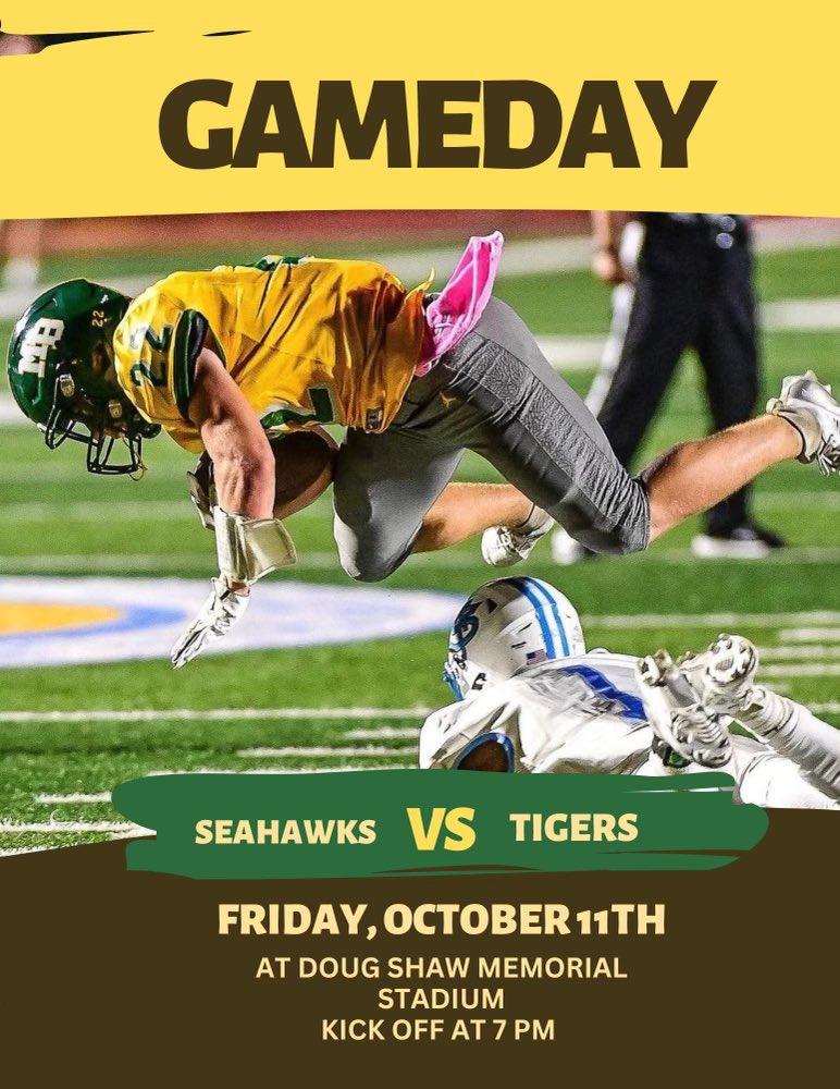 MichaelCohen_4's tweet photo. It’s Friday you know what that means GAMEDAY!!!!!! Myrtle Beach vs Conway LETS GO #beatconway #victorybell #getthewin #football @MBSeahawks_FB @jwedrasc @BDunnsports @WBTWBlitz @MallyGethers @TyyCauthen https://t.co/J1qIavInb8