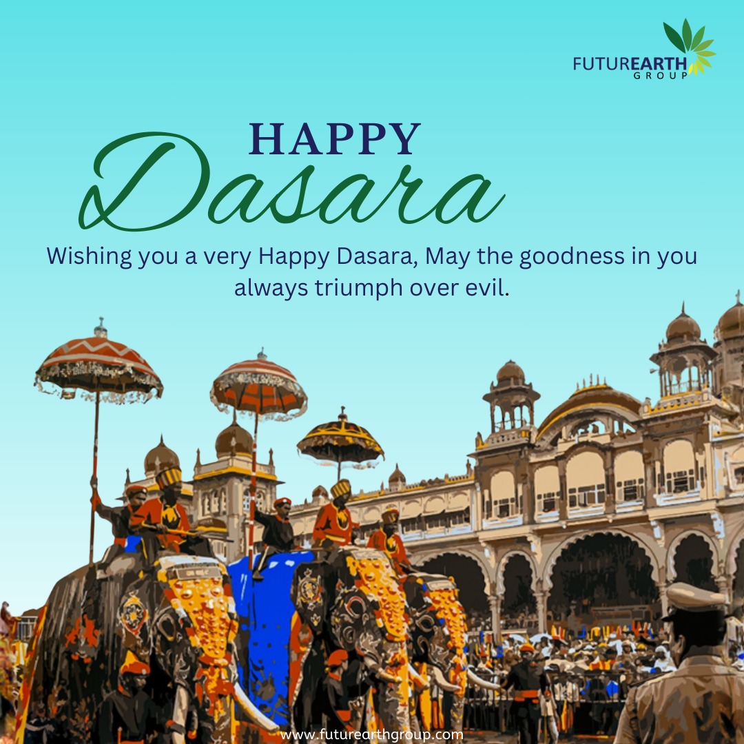 May this Dasara bring the victory of good over evil, filling your life with happiness, success, and prosperity. Let’s embrace the spirit of the festival with joy, new beginnings, and the warmth of togetherness. ✨
#HappyDasara #DasaraWishes #VictoryOfGood #FestiveSpirit