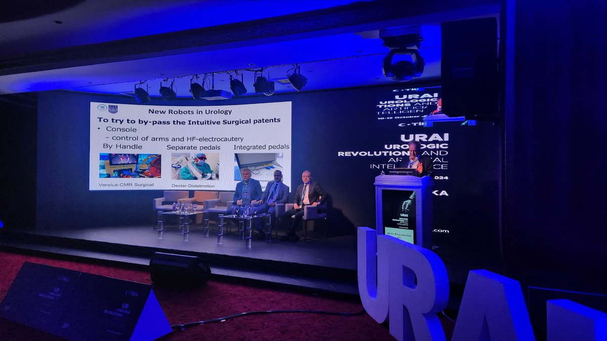 NEU Meram Urology (@meramurology_) on Twitter photo Pushing the boundaries of urologic robotic surgery! <a href="/RassweilerJens/">Jens Rassweiler</a> presents next-generation technologies that are reshaping the future of minimally invasive urology. #URAI24 #RoboticUrology #UrologyRevolution Pushing the boundaries of urologic robotic surgery! <a href="/RassweilerJens/">Jens Rassweiler</a> presents next-generation technologies that are reshaping the future of minimally invasive urology. #URAI24 #RoboticUrology #UrologyRevolution