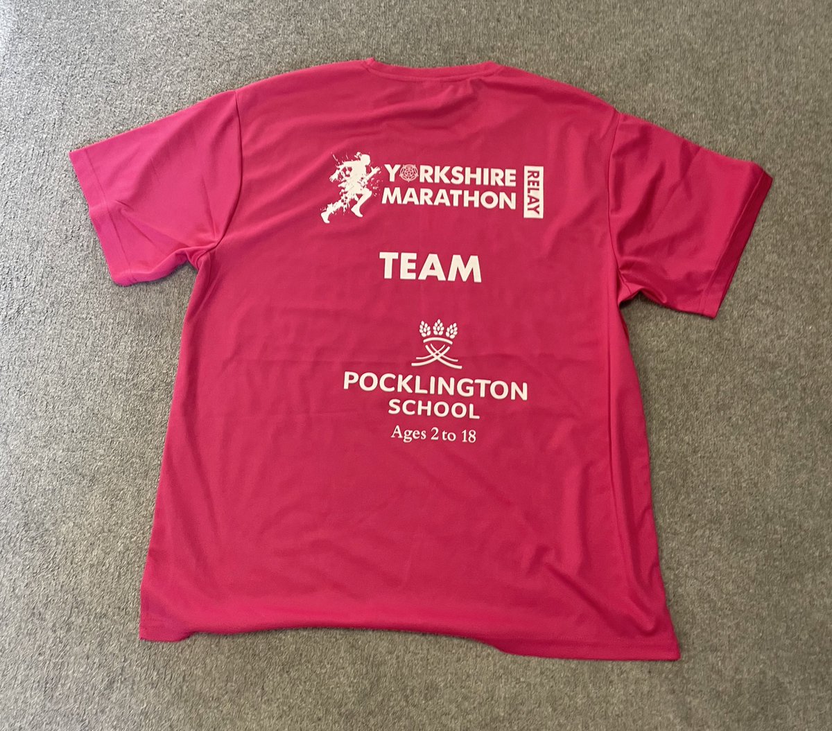Looking forward to <a href="/runforall/">Jane Tomlinson’s Run For All</a> York Marathon 20.10.24 - t-shirts are here and the <a href="/PockSchool/">Pocklington School</a> <a href="/PockPrep/">Pocklington Prep</a> staff team are all ready. Hopefully. Bake sale next week to raise money for <a href="/BT1DUK/">Breakthrough T1D UK</a> <a href="/StLeonardsYork/">St Leonards Hospice</a> <a href="/MartinHouseCH/">Martin House Children's Hospice</a>