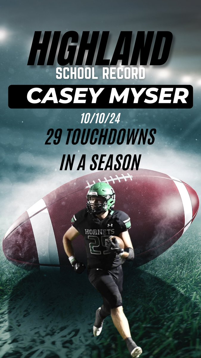 Way to go #25 💚🏈🖤