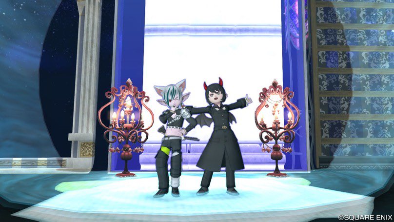 steele_dqx's tweet photo. #club_Löwe  ハロウィンイベントに
来て下さりありがとうございます！

クロ兄様  #ツリフェア
リクナギ様  #CLUB_ZAOL   
ほい姉様 #Club_ALamode

皆さんからお菓子(応援ドリンク)
貰って嬉しいです(*´˘`*)♡
本当にありがとう！ https://t.co/B5GErSqh2e
