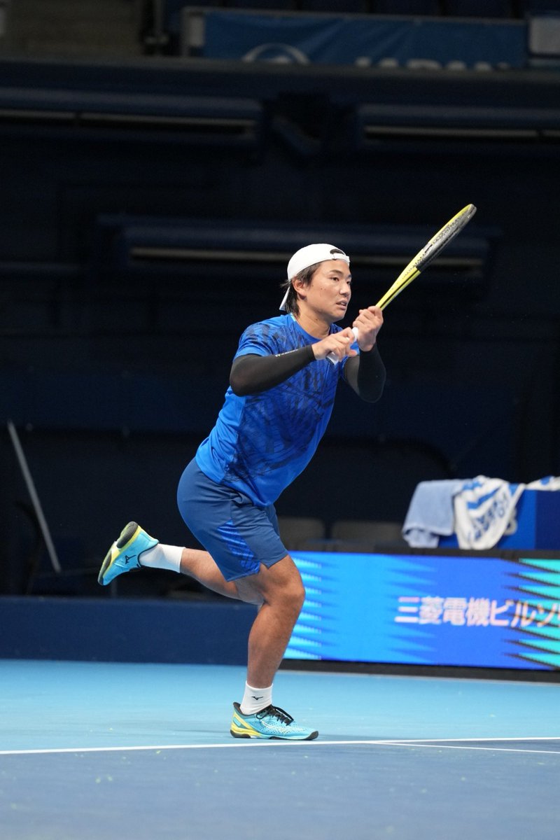 JTA_Alljapan's tweet photo. 男子ダブルス準決勝
柚木武/渡邊聖太、
フルセットの末、明日の決勝へ！！

#三菱電機ビルソリューションズ全日本テニス選手権99th
#テニス天皇杯

📸鯉沼宣之 https://t.co/mEYsoX6x9A