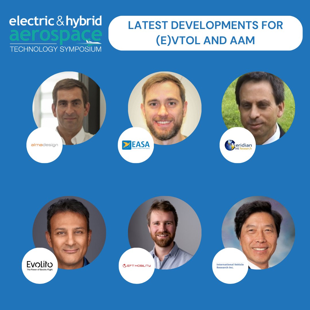 There's just 3 weeks to go until #EHATS 2024! Explore the latest breakthroughs in (e)VTOL and AAM technologies at this must-attend session.

Make sure you don't miss out and get your conference pass now: bit.ly/3ziSdIk