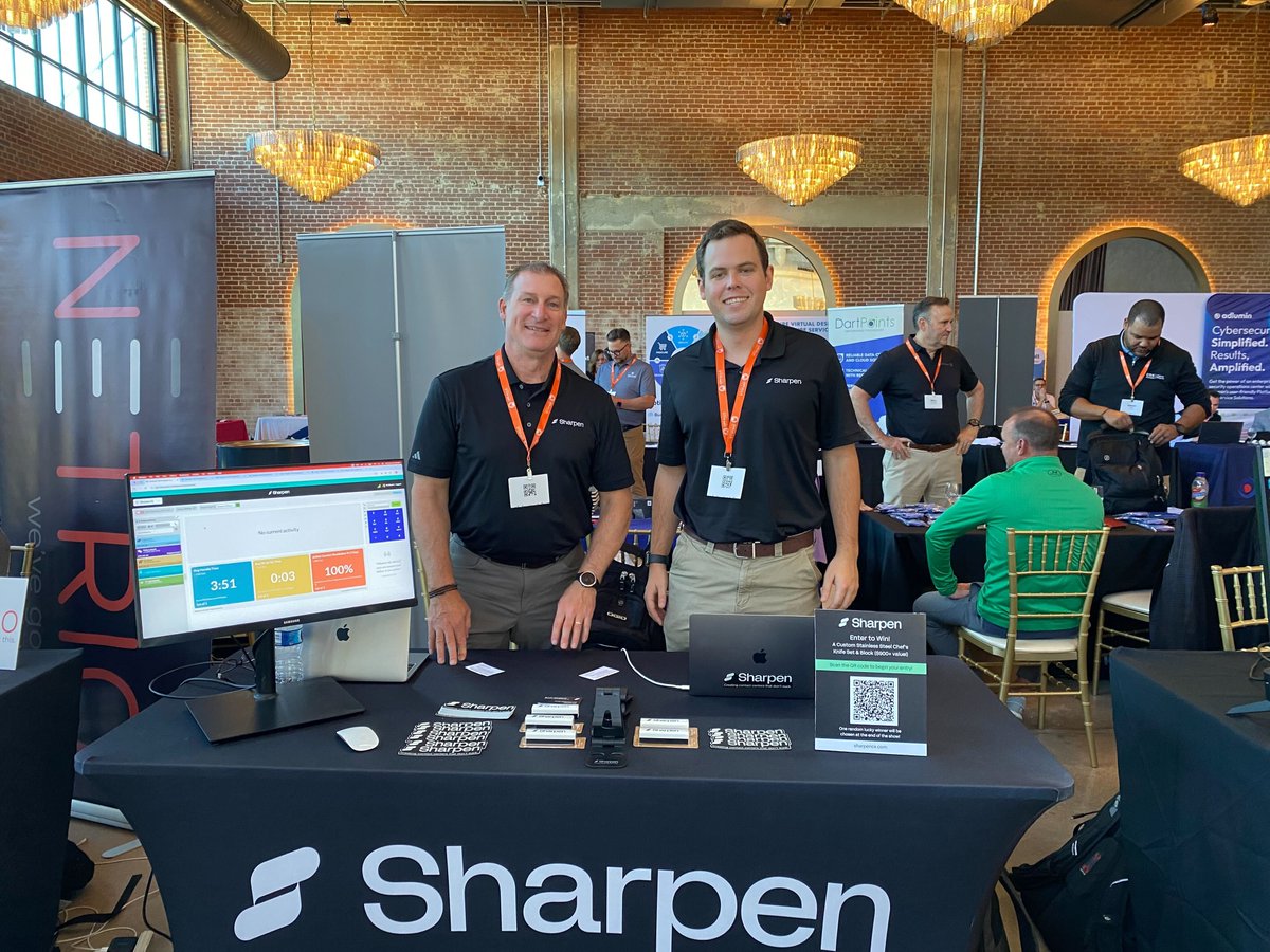 🙌 What a day at the <a href="/opkalla/">Opkalla</a> #TechSummit in Charlotte! Our team enjoyed connecting with Opkalla customers and diving into their contact center needs. They were excited to show real-world examples of how Sharpen's cloud CCaaS platform can supercharge agent &amp; customer experiences!