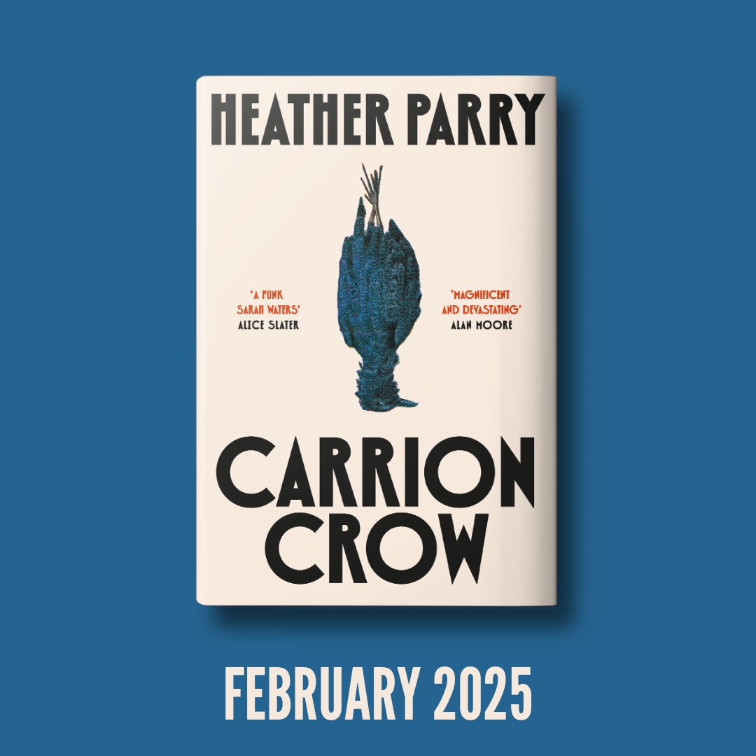 borderline feral at being able to reveal this cover to the world!

🐦‍⬛🐦‍⬛🐦‍⬛
Carrion Crow is a gloriously gothic unfurling of one family’s festering secrets.

'Sharp, claustrophobic and undeniably gross' - @alicemjslater 

Available to pre-order RIGHT NOW: linktr.ee/CarrionCrow