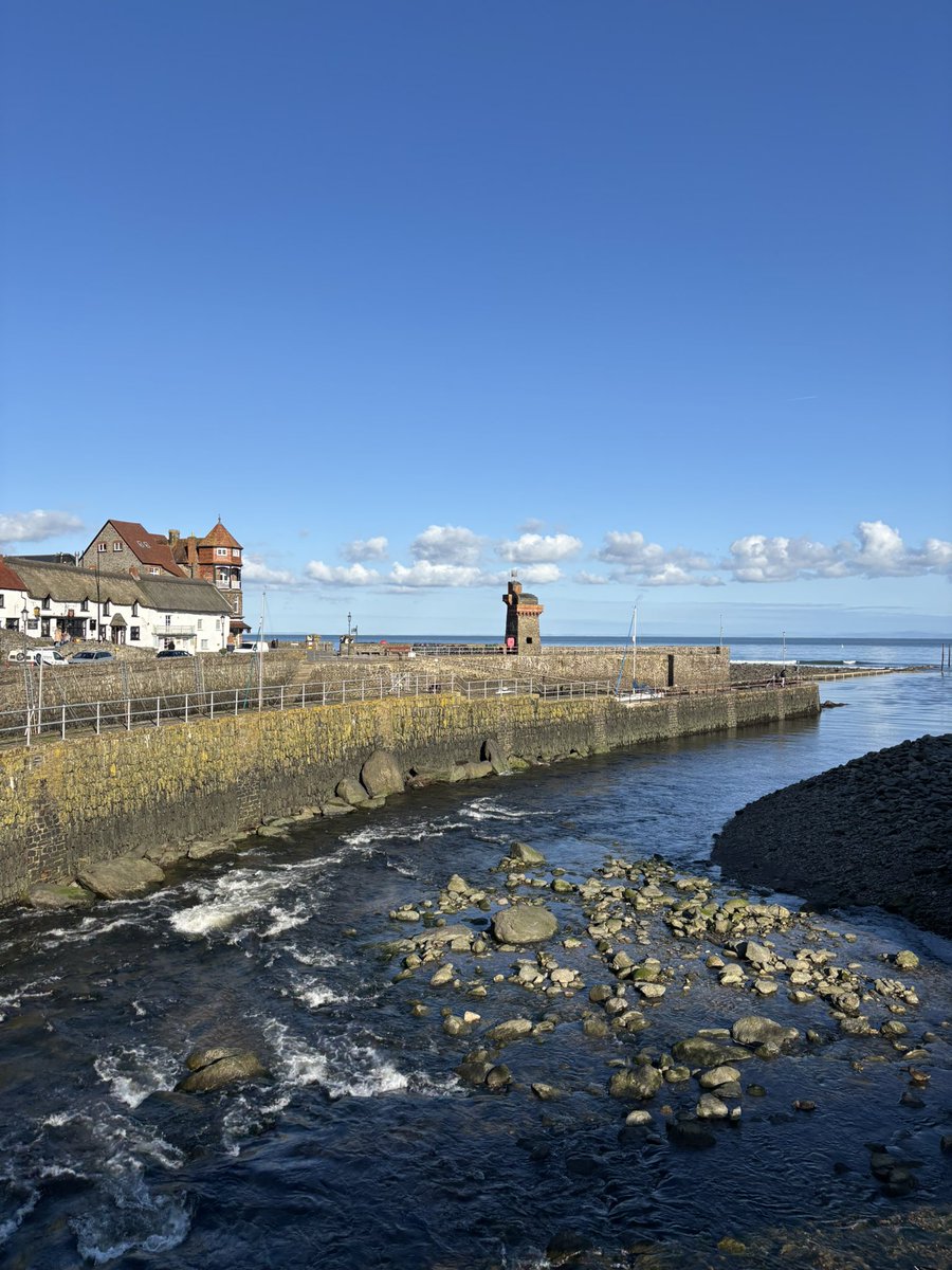 Had to inspect fallen branch on Manor Green, Lynmouth. Nice work environment