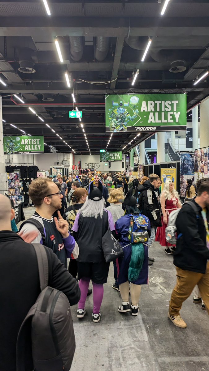 MilanUnravel's tweet image. Auf in die Artist Alley! 😻
#Polaris #Polaris2024
#PolarisCon #Polaris24