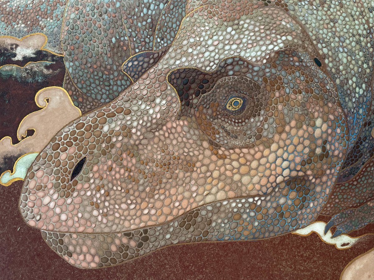 ats90922's tweet image. #日本画 #恐竜