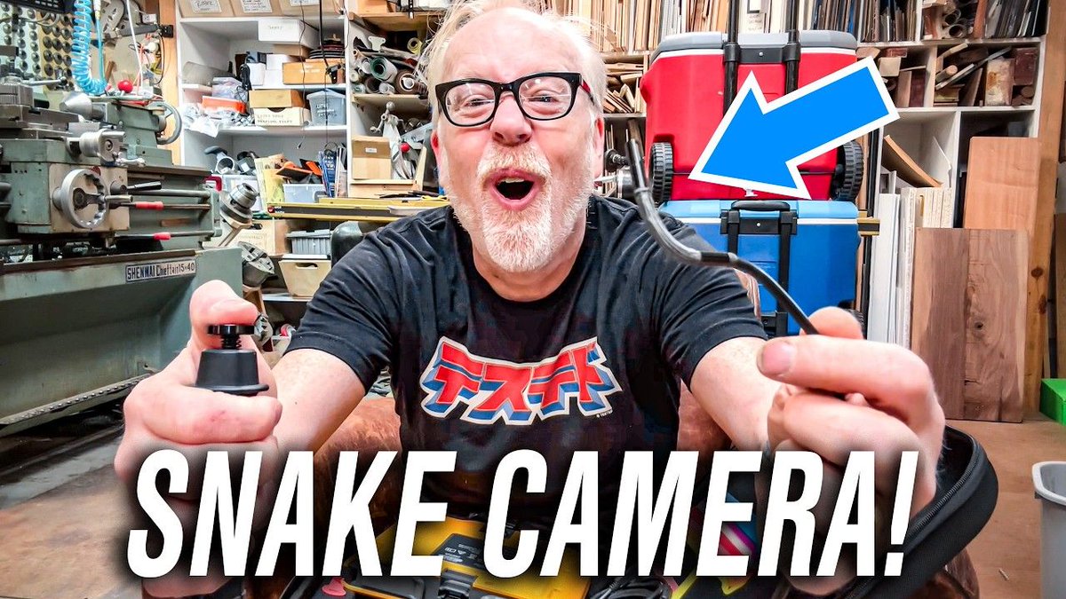 NEW! Adam Savage Sees His Workshop in a Whole New Way!  bit.ly/401RS7Q 
#sponsored
