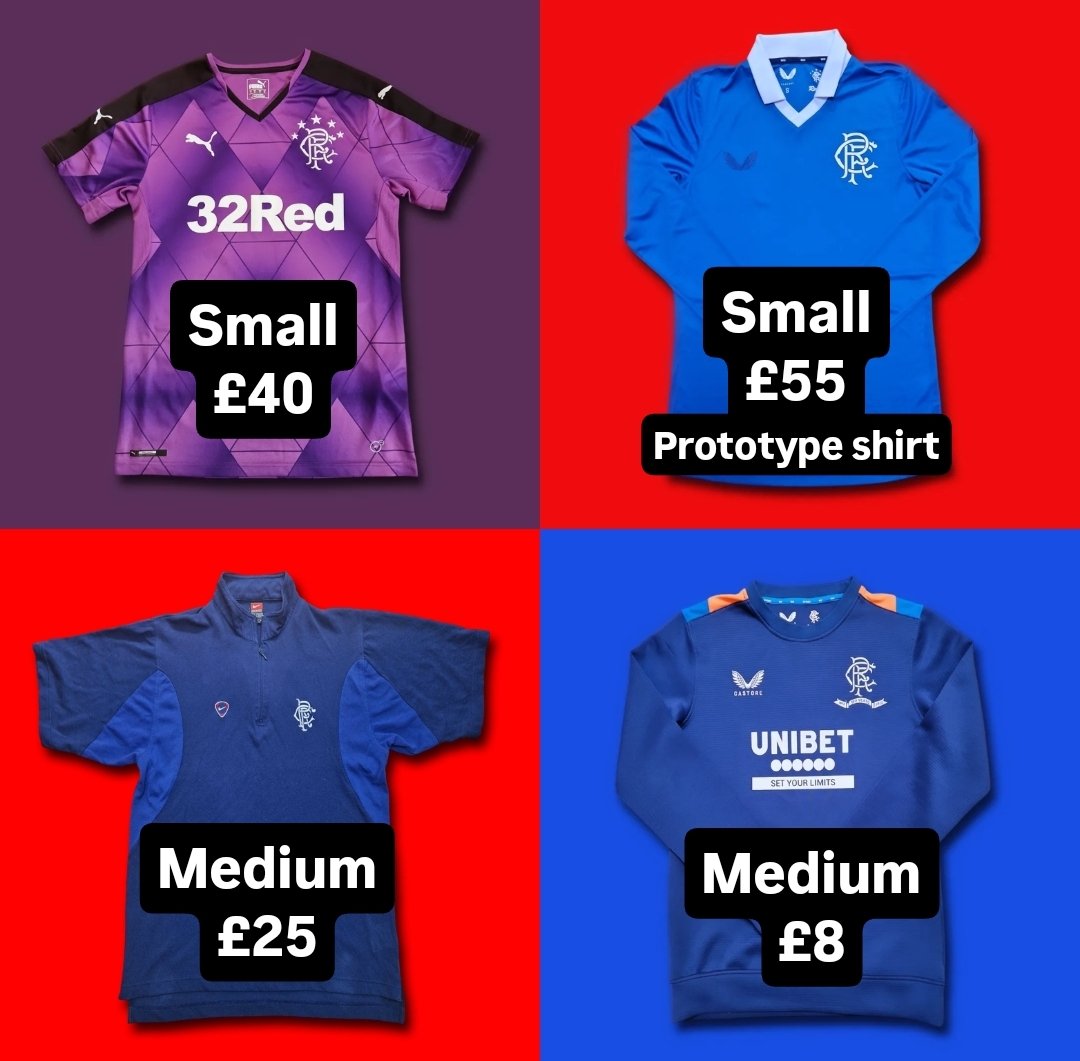 Morethanakit's tweet photo. Closing in on 2,000 shirts sold 🔴⚪🔵

Remaining bits available, will be posted on Monday before taking a week off 🍻

Prices include post ✉️

100 MyGers points for any retweets 😂

#RangersFC https://t.co/2XnxG6vN8A