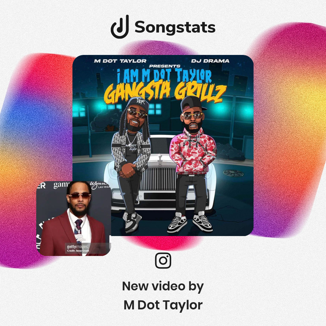 Songstats (@songstatsapp) on Twitter photo <a href="/MDotTaylor/">M DOT TAYLOR</a> Did you know that your track "How I'm Looking" was used in a video by M Dot Taylor with over 159K Followers on Instagram! See all your stats on the Songstats App. <a href="/MDotTaylor/">M DOT TAYLOR</a> Did you know that your track "How I'm Looking" was used in a video by M Dot Taylor with over 159K Followers on Instagram! See all your stats on the Songstats App.
