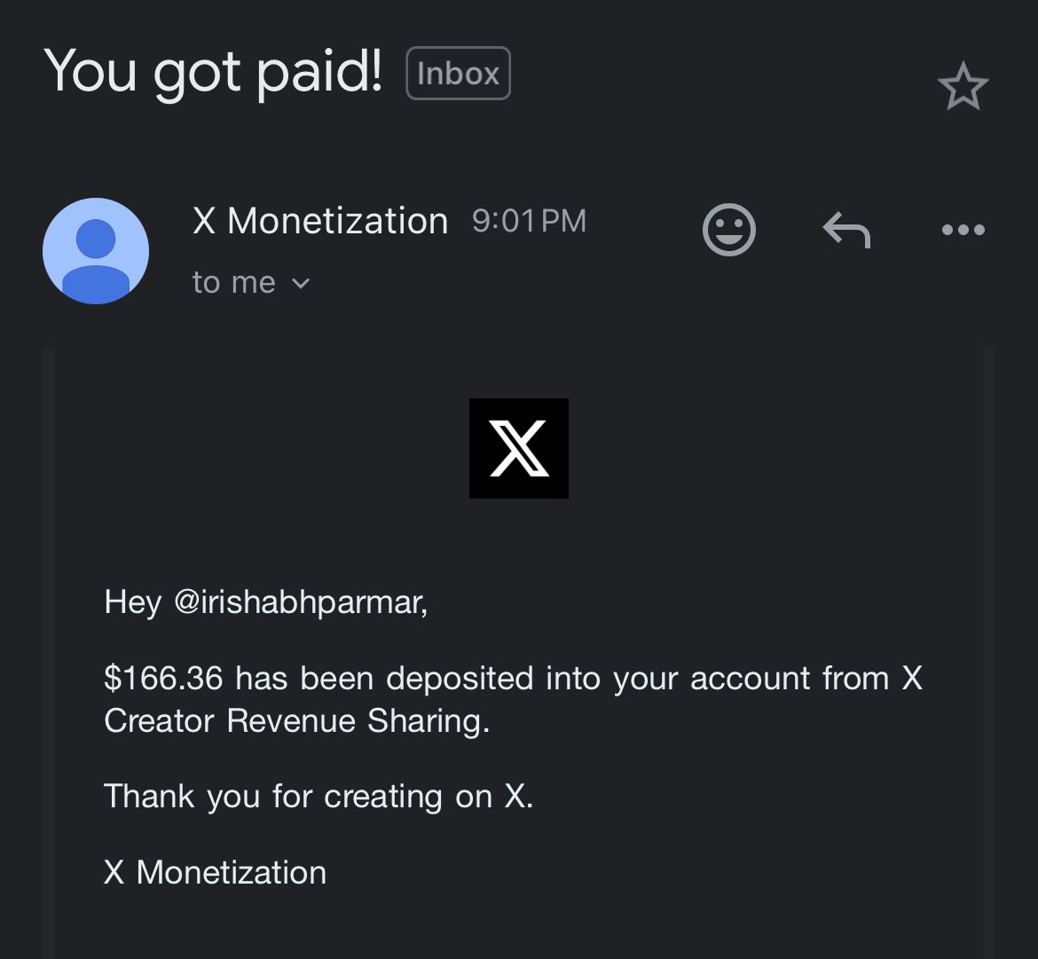 Finally 4th payout received! 🎉

- Thanks for your love and support ‘X’ Family! ❤️