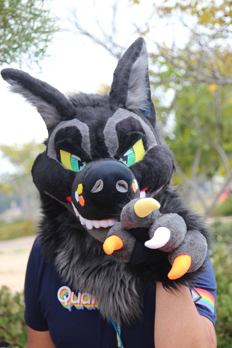#FursuitFriday 
What a goof.