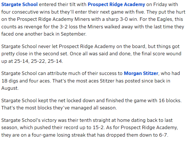 MorganStitzer's tweet image. 18 digs and 4 aces! 🧹🧹🧹 against ourhometown rivals. maxpreps.com/news/2f5wnlgKO… #volleyball #defense