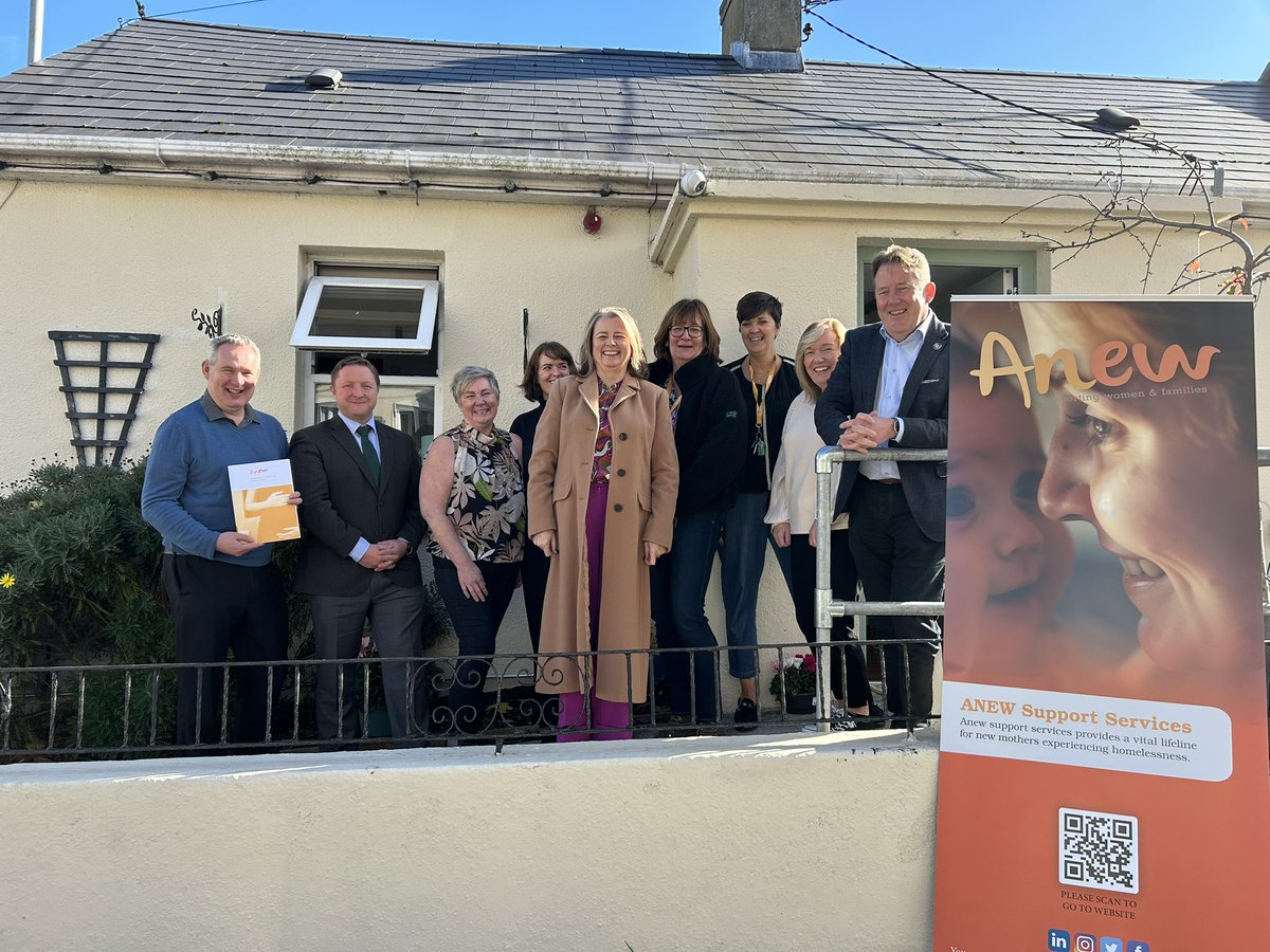 Darragh O'Brien (@darraghobrientd) on Twitter photo Great day in #Swords with <a href="/DarraghButler/">CLLR Darragh BUTLER (FF)</a> starting off with a meeting with the wonderful team in ANEW who do phenomenal work supporting new and expectant mothers who are at risk of homelessness.
Always a joy to visit, have a cup of coffee (and hold a baby!) Great day in #Swords with <a href="/DarraghButler/">CLLR Darragh BUTLER (FF)</a> starting off with a meeting with the wonderful team in ANEW who do phenomenal work supporting new and expectant mothers who are at risk of homelessness.
Always a joy to visit, have a cup of coffee (and hold a baby!)