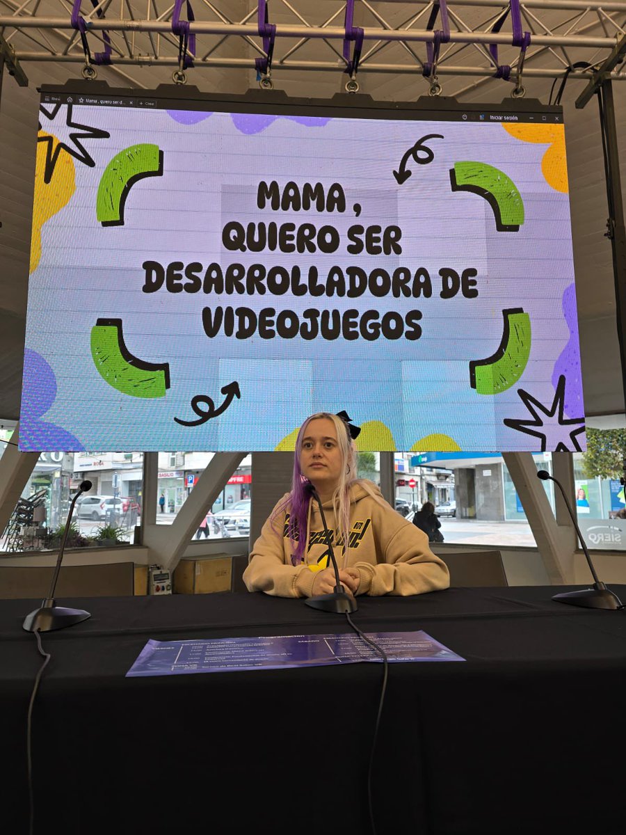 FIMP (@fimpasturias) on Twitter photo Comienza la charla de <a href="/Shivaduna/">Laura Shiva✨️AMAZE 🔛 GUADALINDIE</a> “Mama, quiero ser desarrolladora de videojuegos” 🙌🏻🙌🏻 Comienza la charla de <a href="/Shivaduna/">Laura Shiva✨️AMAZE 🔛 GUADALINDIE</a> “Mama, quiero ser desarrolladora de videojuegos” 🙌🏻🙌🏻