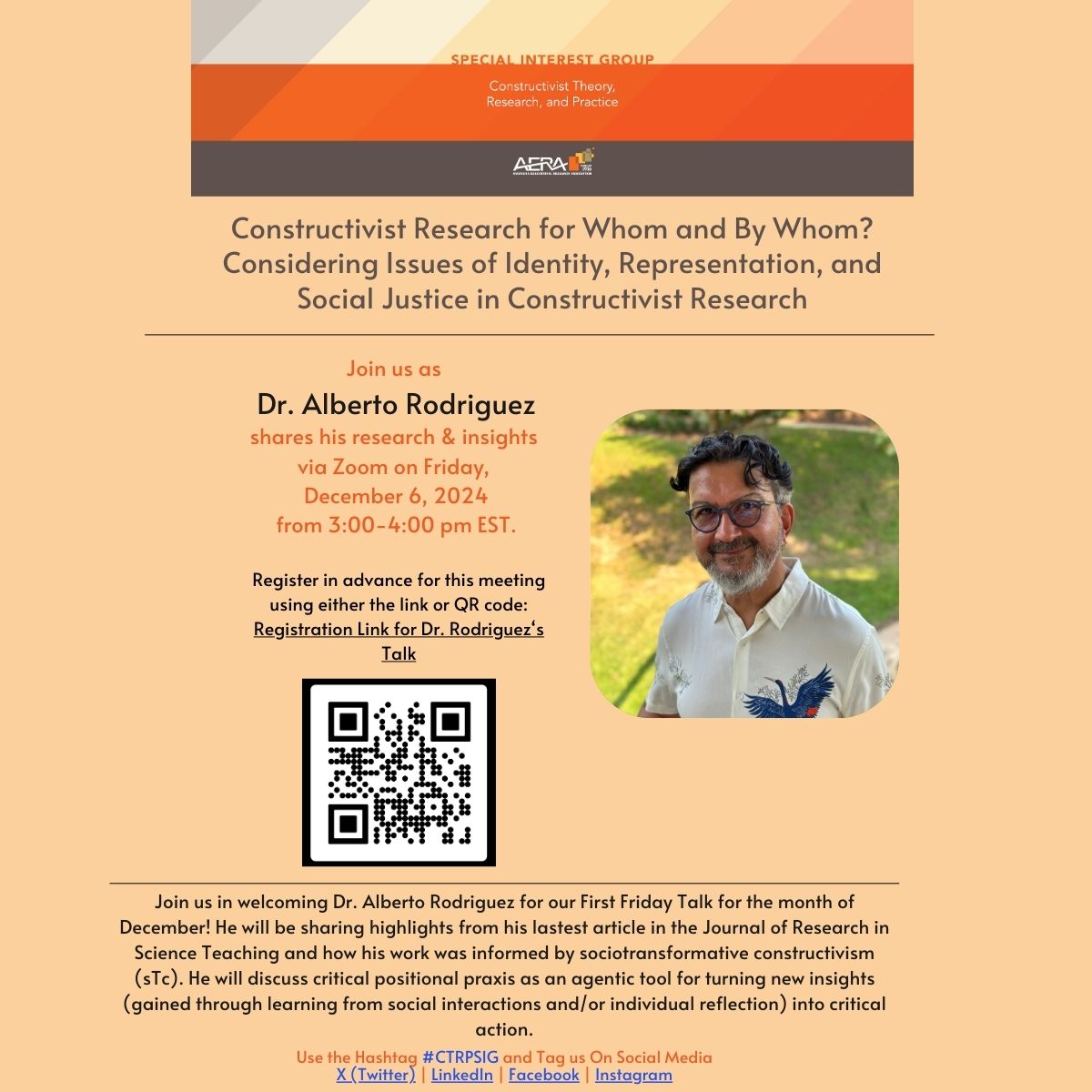 AERA Constructivist Theory, Research, & Practice tweet media