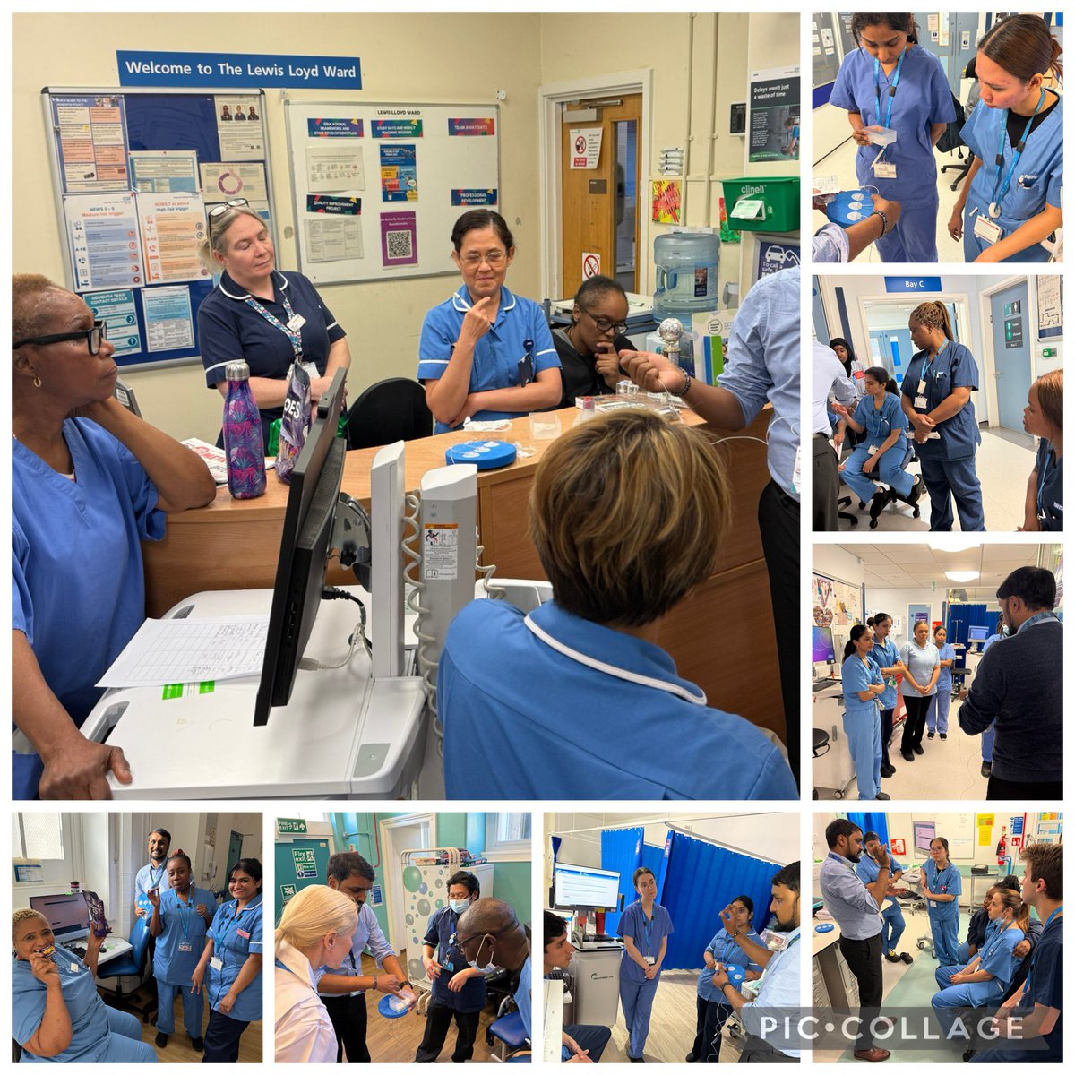 Ending the week delivering Bite size training to different wards in SMH today about safe use of Neria guard😊looking forward to visit more wards across sites soon😊

#PatientSafety
#EOLCEducationTeam